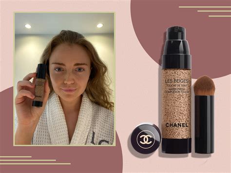 les beiges touche de teint chanel|chanel les beiges reviews.